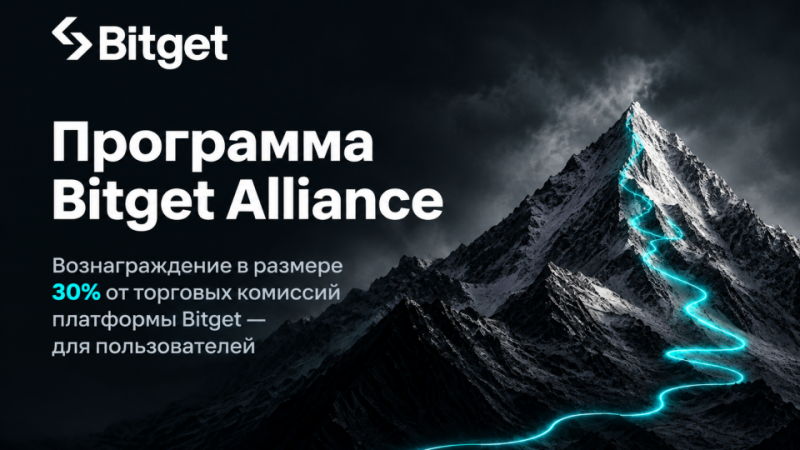 Bitget запустила программу Alliance с фондом вознаграждений из торговых комиссий