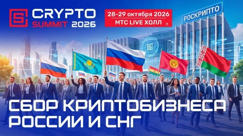 В октябре пройдет IX Crypto Summit 2026