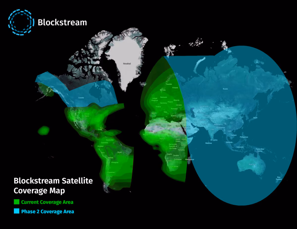 Blockstream Satelite