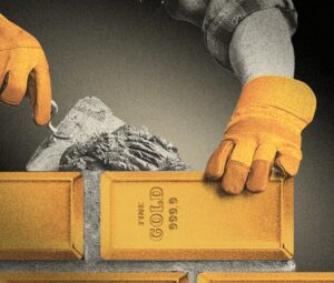 Запасы золота в ETF достигли максимума с 2022 года, несмотря на падение цен